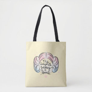 Tote Bag Leia : L'avenir de la galaxie est féminin