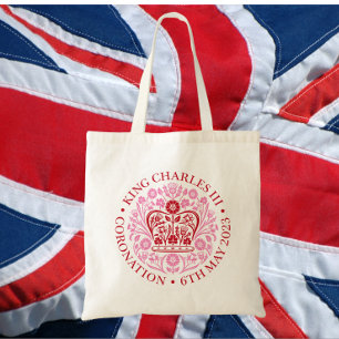 Tote Bag L'emblème du couronnement du roi Charles 2023