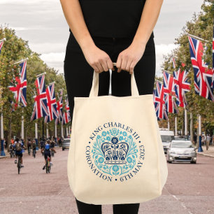 Tote Bag L'emblème du couronnement du roi Charles 2023
