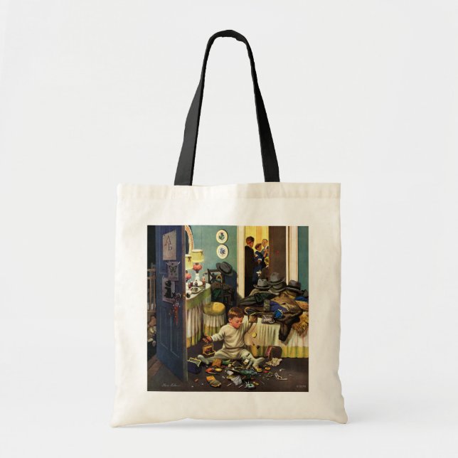 Tote Bag L'enfant en bas âge vide des bourses (Devant)