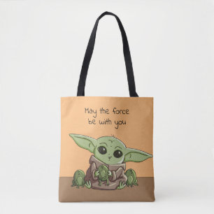 Tote Bag L'Enfant Jouant Avec Des Grenouilles Croquis Art