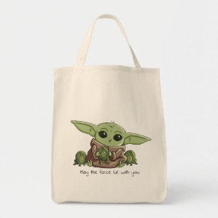 Tote Bag L'enfant jouant avec des grenouilles, esquisse art