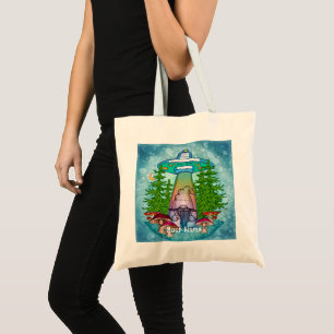 Tote Bag L'enlèvement de gnome extraterrestre 