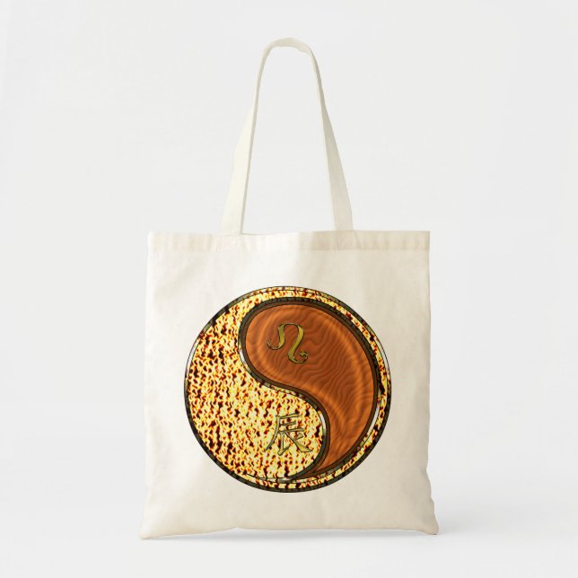 Tote Bag Leo & Wood Dragon (Devant)