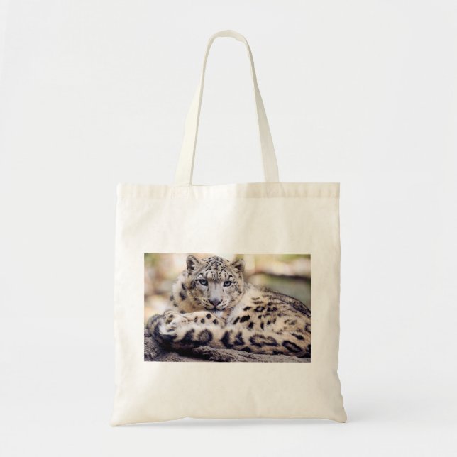 Tote Bag Léopard des neiges (Devant)