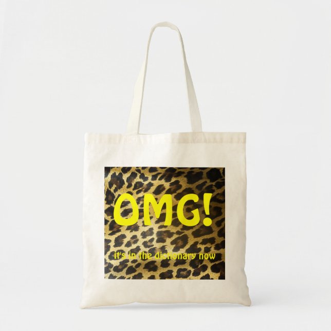 Tote Bag Léopard d'OMG (Devant)