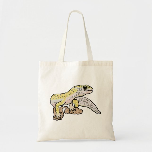 Tote Bag Leopard Gecko (Devant)