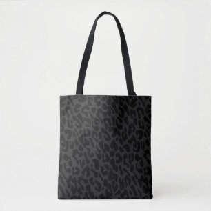 Tote Bag léopard noir