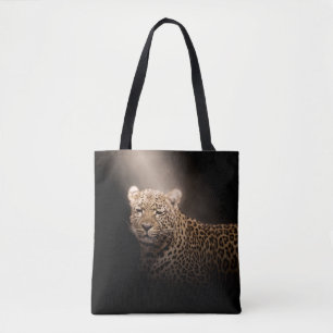 Tote Bag Léopard Panthère Animal Sauvage Safari Jungle Afri