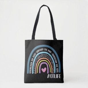 Tote Bag L'ergothérapeute Rainbow Force Le Corps