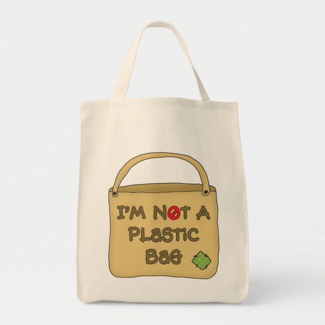 Tote Bag Les achats organiques Fourre-tout-Vont (Devant)
