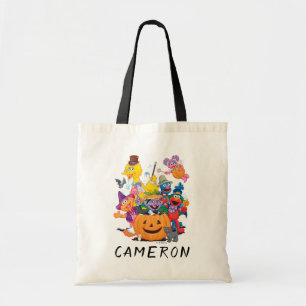 Tote Bag Les amis de la rue Sésame Joyeux Halloween