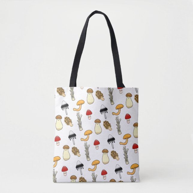 Tote Bag Les amis des champignons (Devant)