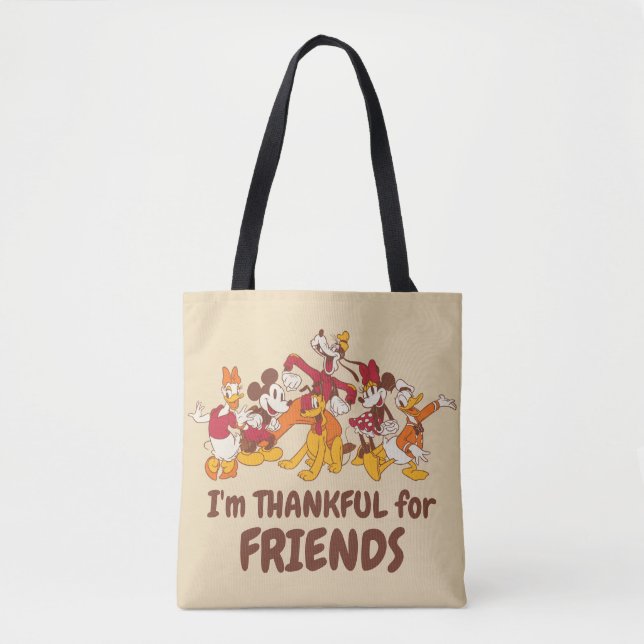 Tote Bag Les amis Disney classiques ensemble (Devant)