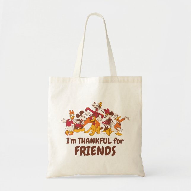 Tote Bag Les amis Disney classiques ensemble (Devant)