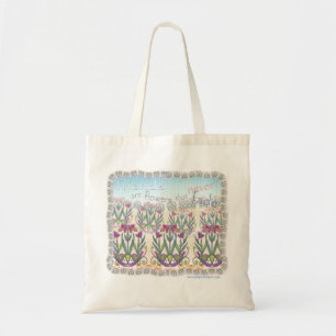 Tote Bag Les amis sont des fleurs fourre-tout