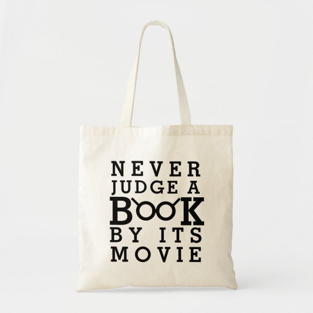 Tote Bag Les amoureux des livres ne jugent jamais un livre (Devant)