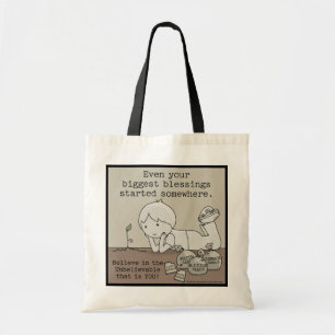 Tote Bag Les Bénédictions Ont Commencé Quelque Part