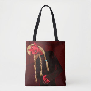 Tote Bag "Les Blonds Comme Rouge" Portrait d'un Extraterres