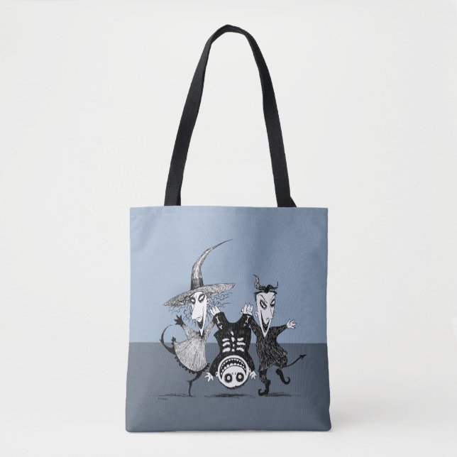 Tote Bag Les Boys Oogie Boogie (Devant)