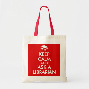 Tote Bag Les cadeaux de bibliothécaire gardent le calme