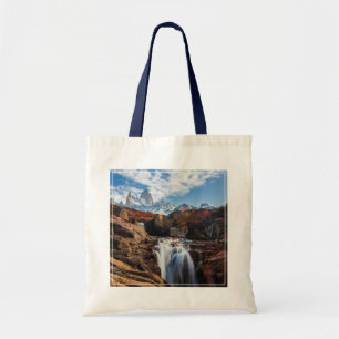 Tote Bag Les cascades   Fitz Roy Mountain, Argentine
