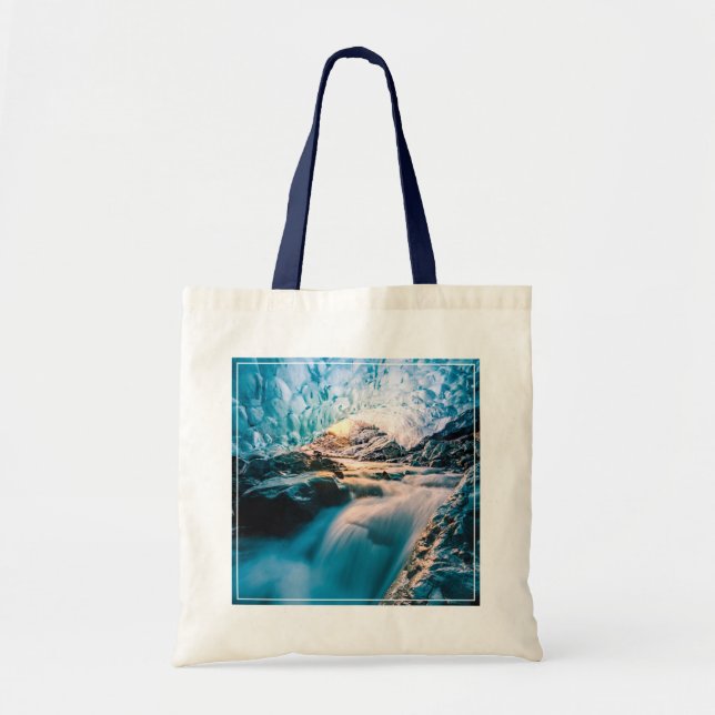 Tote Bag Les cascades | Glacier de Vatnajokull, Islande ori (Devant)