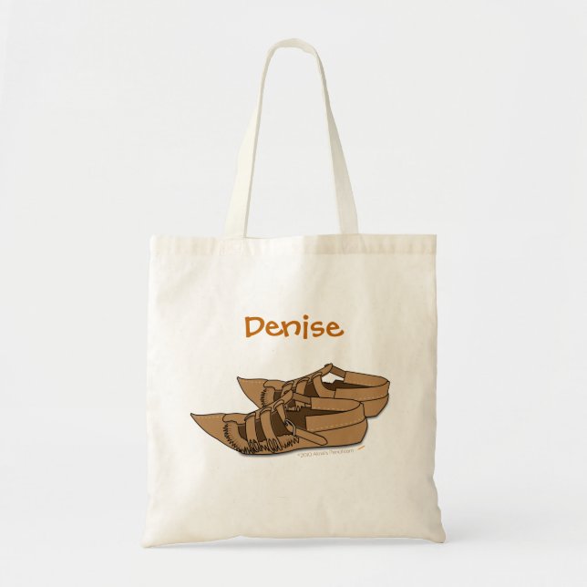 Tote Bag Les chaussures balkaniques de danse d'Opanke ont (Devant)