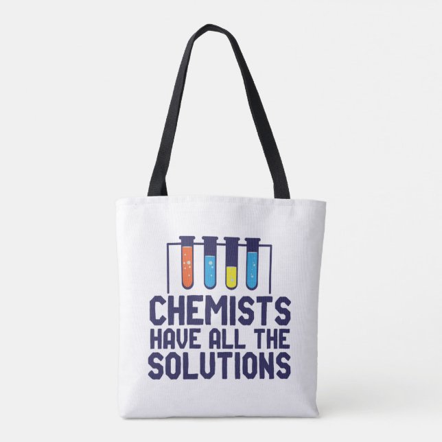 Tote Bag Les Chimistes Ont Toute La Solution Des Pons Scien (Dos)