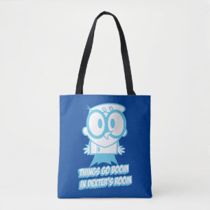 Tote Bag Les choses bougent dans la chambre de Dexter