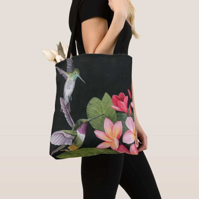 Tote Bag Les colibris de la Plumeria (De près)
