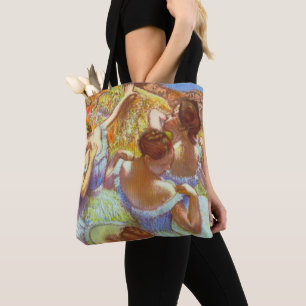 Tote Bag Les Danseurs Bleus par Edgar Degas