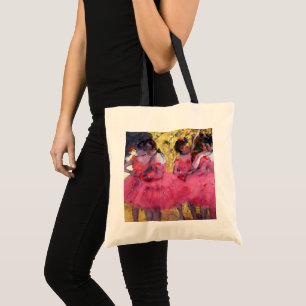 Tote Bag Les Danseuses roses, avant le ballet par Edgar Deg
