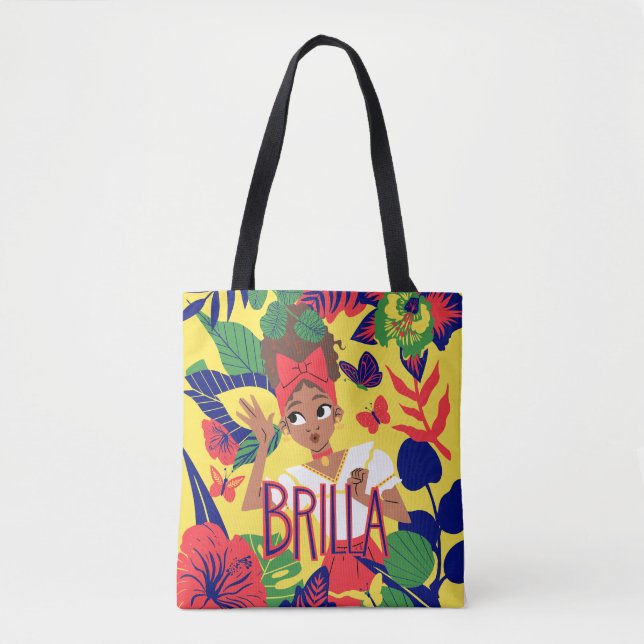 Tote Bag Les Dolores d'Encanto | Graphique floral (Devant)