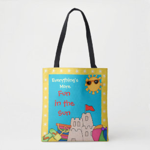 Tote Bag Les Enfants dans le Sun