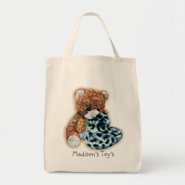 Tote Bag Les enfants ont appelé le jouet d'identification (Devant)