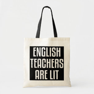 Tote Bag Les Enseignants Anglais Sont Lit Drôle Enseignant