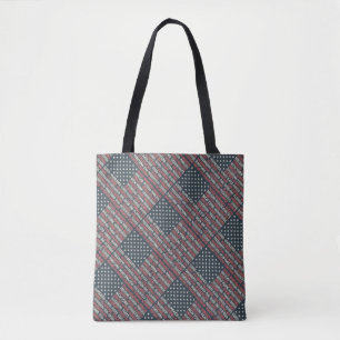 Tote Bag Les Etats-Unis d'Amérique  States et capitaux
