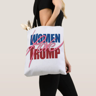 Tote Bag Les femmes aiment Trump