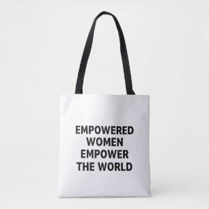 Tote Bag Les femmes autonomes épanouissent le monde