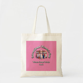 Tote Bag Les Femmes Changent Le Monde. Journée internationa