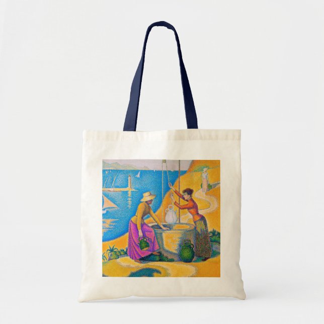 Tote Bag Les femmes dans le puits, Signac (Devant)