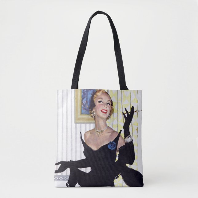 Tote Bag Les femmes intelligentes sont dangereuses trop 2 (Devant)