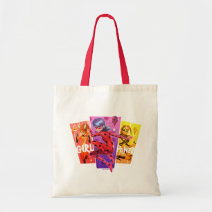 Tote Bag Les filles miraculeuses   Power fille