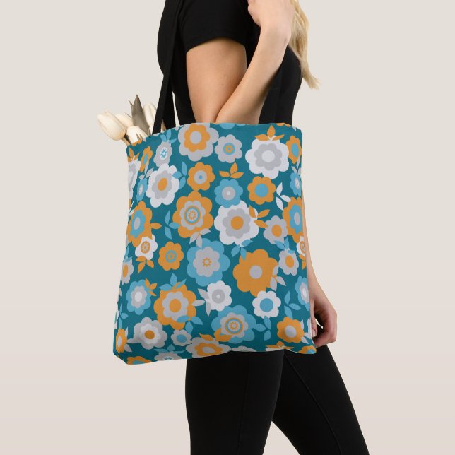 Tote Bag Les fleurs de printemps d'Eilin (De près)