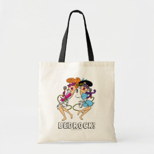Tote Bag Les Flintstones   Wilma et vedettes du rock de