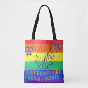 Tote Bag Les gays ont des droits