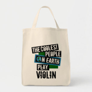 Tote Bag Les gens les plus froids sur Terre jouent au violo