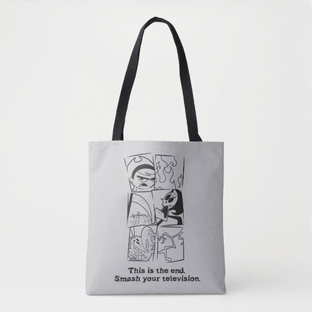 Tote Bag Les Grandes Aventures de Billy & Mandy - La Fin (Devant)
