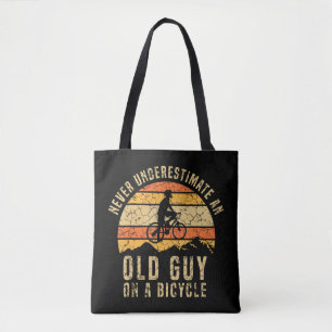 Tote Bag Les Hommes Ne Sous-Estiment Jamais Les Tshirt À V